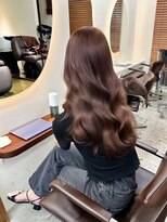 エンネ 新宿(enne)&nbsp;ハイトーンカラー/バーガンディ/レイヤー/髪質改善/縮毛矯正新宿