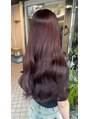 ヘアーアンドメイク ビス(HAIR&MAKE bis)&nbsp;2200円~モデル募集中です！艶髪ワインレッドカラー得意です◎