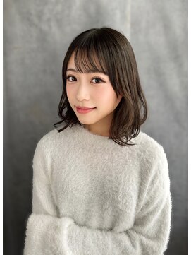 ラピス 銀座 blue店(Lapis) 【40代のうねり改善】髪質改善ストレート※艶ミディアム」