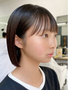 ルアン 上通り(ruen) 熊本ボブ ボブカット ボブヘア 縮毛矯正 美髪矯正 20代30代40代