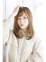 ティエル 町田店(tiel)&nbsp;【町田】顔まわりレイヤー×ベージュ