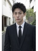 《スーツ仕事でもカッコいい》/シャドウパー/ベリーショート