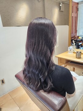 アルメリア 池袋(Arumeria) ラベンダーグレージュ　20代30代大人可愛い大人キレイ髪質改善