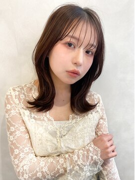 TLUUS 梅田茶屋町店【トゥルーズ】前髪&韓国レイヤー&ボブ&髪質改善【4/4~(予定)】 【TLUUSイメチェン前髪ピンクベージュクールショート】