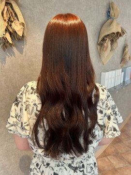 パーミル ヘア クマモト(permille ‰ hair Kumamoto) ピンクブラウン×ロングレイヤー