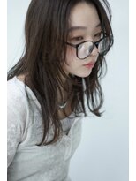 クレイン バイ パプスドコワフュール 宝塚中山寺(Crane by Pap'sde coiffeur)&nbsp;暗髪レイヤースタイル