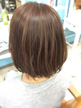 アラワラブルー(arrawarra blue) ふんわりボブ/20代/30代/40代/50代/倉敷駅/白楽町