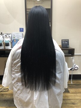 リッツファミリーズピコ めがね橋店(RIT FAMILYZ PIKO) 黒髪ストレートヘア