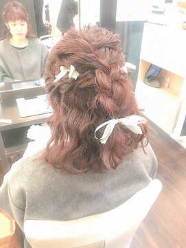 パズードコー(PSSD-CO.+5) ビッグあみこみハーフアップ