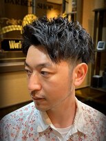 ヒロギンザバーバーショップ 大宮店(HIRO GINZA BARBER SHOP)&nbsp;イケオジ　シークレットパーマ　ビジネスヘア