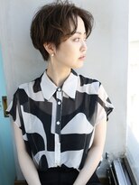 バース(BIRTH) 天神【BIRTH】マロンベージュ×前髪なしショート