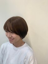 ボヌールソレイユ(Bonheur Soleil) ブリーチなしでも透明感◎ダブルカラーのミルクティーベージュ☆