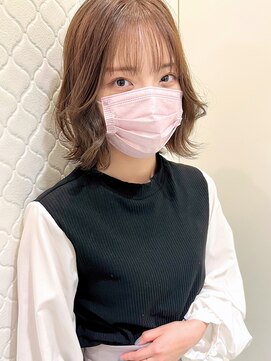 キラーナセンダイ(KiRANA SENDAI) 小顔ボブ×アッシュベージュ