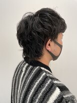 トリプルエフ(TRIPLE-ef)&nbsp;ナチュラルメンズウルフ×パーマ