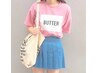 【学割U24】☆butterの学生限定クーポン☆　　カット＋カラー　￥9500