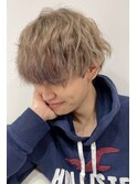 men'shairかき上げヘアニュアンスマッシュサイドパート