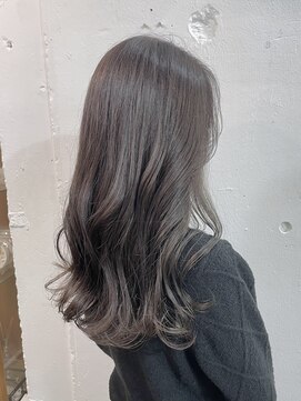 リッカ(RICCA) ブリーチ無し透明感グレージュ♪