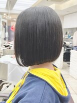 ラルムバイシー 新宿(LARME by Sea)&nbsp;ショート・ボブ×ダークアッシュ/モード[韓国/前髪]