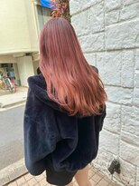 ラミ(L'ami)&nbsp;派手髪透け感コーラルピンク/グラデーションカラー