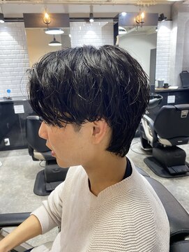 ボルド(MEN'S HAIR SALON BORDO) センターパートウルフ