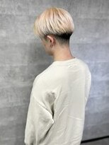 ディア(.eer)&nbsp;ハイトーンカラー/抜きっぱなしブロンド/ブロンド/メンズカラー