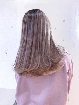 ヘアーワークス ヘルム 渋谷店(HAIR WORKS HELM) 【HELM渋谷】ピンクベージュ