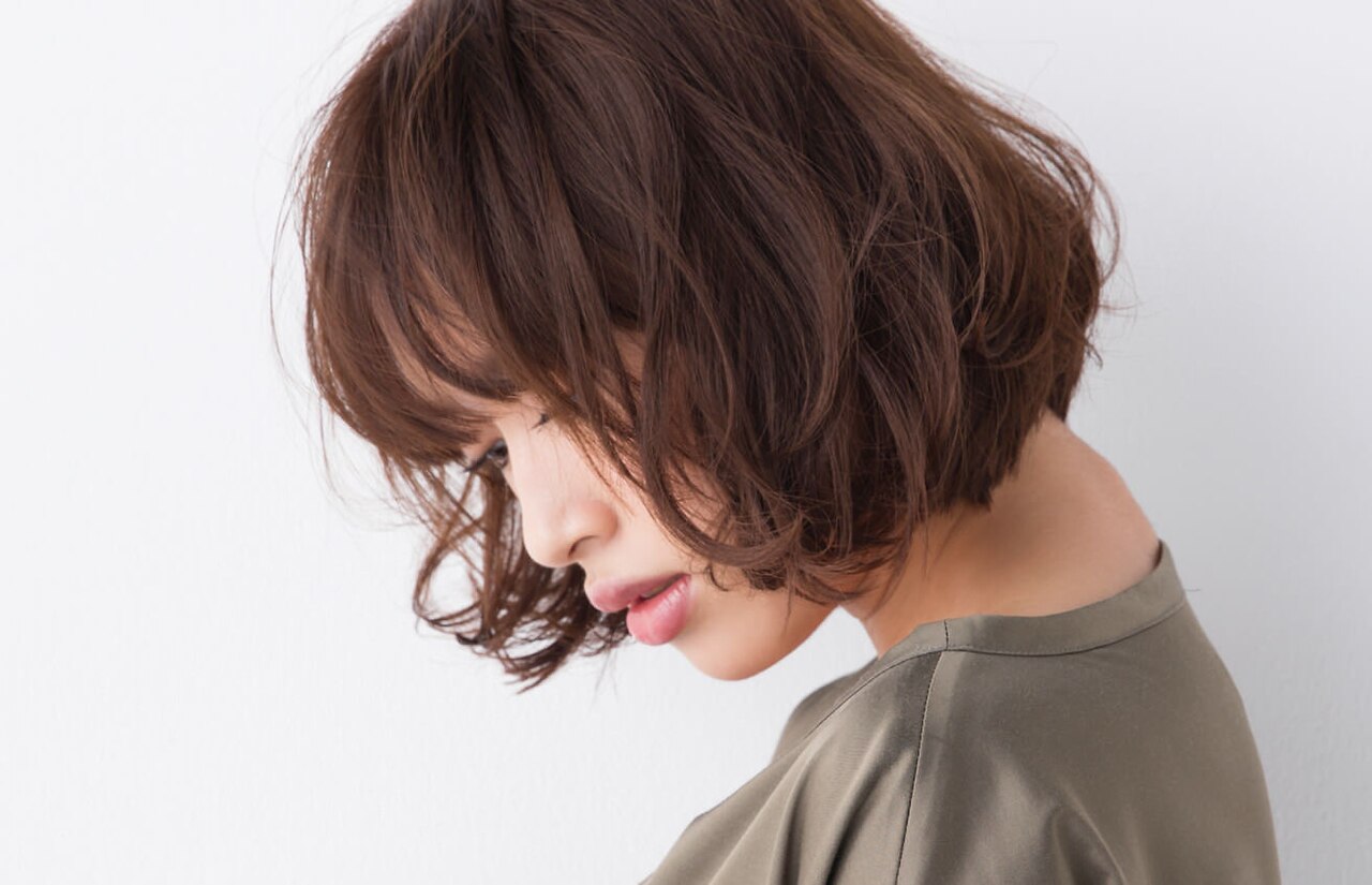 【平日限定クーポン13時までの予約限定】カット+throwカラー+２step TR