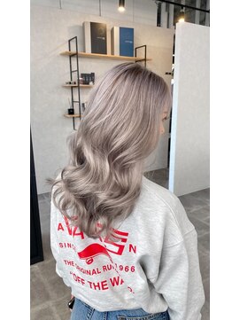 リゲル(rigel) ミルクベージュ×コントラスト×ダブルカラー