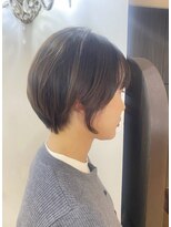 グランドライン(GRAND LINE)&nbsp;《GRANDLINE友田千栄》大人可愛い女子による耳掛けショートボブ