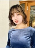 大人ボブ色気ハイライト