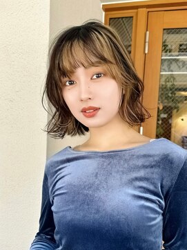 ルービック 梅田茶屋町(Rubik) 大人ボブ色気ハイライト