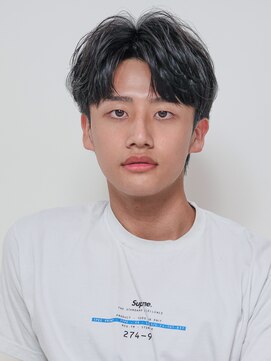 メンズヘアセンス 渋谷(MEN'S HAIR SENSE) 韓国風ショートセンターパート