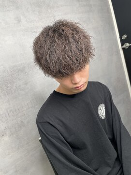 ネクスト 静岡店(NEXT) MEN'S HAIR カルマパーマ ダークアッシュ ニュアンスパーマ