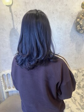 ディーヴァヘアーエズ(DIVA hair Eze) 【kotone】ディープバイオレット＊レイヤー
