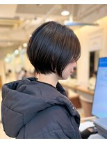ネオリーブアイム 横浜西口店(Neolive aim)&nbsp;フェザーショートマロンベージュメルティーカラー似合わせカット