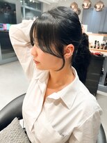 ロンドジェネルーズ 柏(Lond generous)&nbsp;韓国柏顔周り縮毛矯正髪質改善レイヤー韓国ボブメルティくびれ