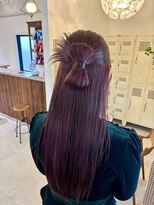 クヌット(knuto)&nbsp;ハーフアップ×タイト