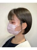 内巻きボブ