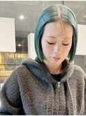 タイトボブ×ディープブルー