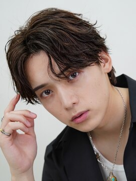 フィフスパーク(fifth PARK) 毛流れで魅せる色気と清潔感フェザーパーマ