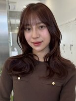 サンクマーケット 渋谷(cinq MARKET)&nbsp;渋谷ミルクティーベージュハイトーンカラーヘーゼルベージュ30代