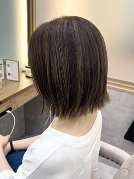 アンフィ 鶴間(Anphi) ハイライト　ボブ