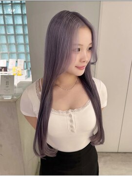 リンドトウキョウ(LINDO TOKYO) ラベンダーグレー/大阪/心斎橋/ハイトーン/シルバー