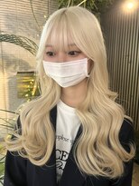 ベル 表参道Terrace(Belle) 抜きっぱなしブロンド/ブリーチ/ハッシュカット/シャギーボブ