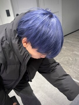 いろあそび 八王子 【ハイトーンカラー】ブルーグレー