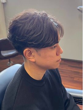 リ メイロ(Re.Meiro) フェザーパーマ【メンズ/パーマ/眉毛/沖縄市/美里】