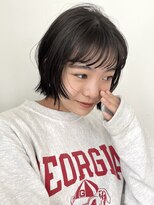 ディッセンバー 渋谷(December)&nbsp;【December】小顔カット/ブリーチなしオリーブベージュ