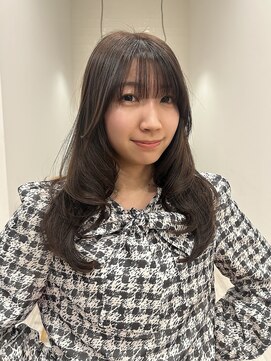 ラヴィズム 長岡店(LUVISM) 韓国/顔周りレイヤー/ダブルカラー/ベージュ/前髪新潟長岡宮関◆