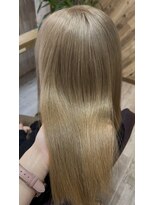 ヘアープロデュース アライヴ(Hair Produce ALive)&nbsp;ブリーチありダブルカラー。