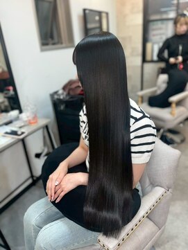 ハル 新宿(haru) スーパーロング/暗髪/艶髪ロング/トリートメント/髪質改善